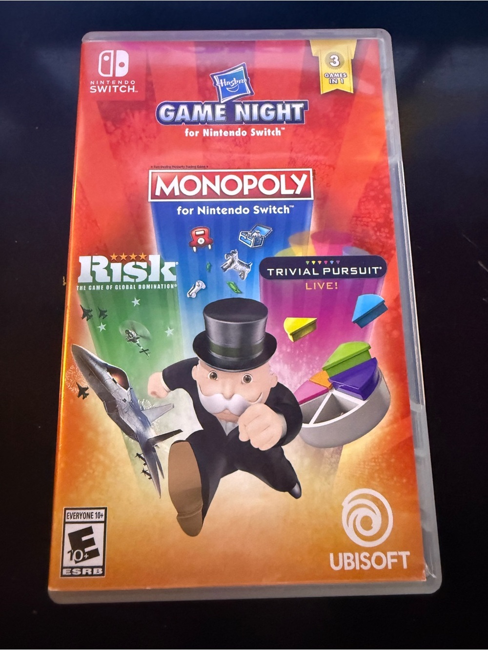 Nintendo Switch Game Night Compilation — Orange & Multicolor Artwork